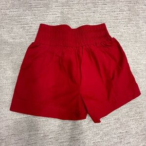 Hill House High Waist Red Women’s Shorts